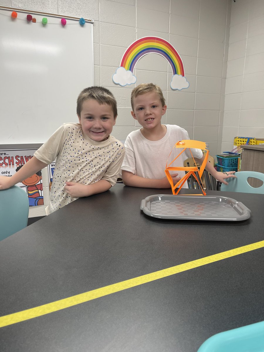 MrsMEWalker's tweet photo. I loved getting to visit Mrs. Thornton’s  STEM Lab at @JP_Wildcats this morning as students kicked of #InternationalDotDay with the tallest tower challenge! @AlexanderCityS1 https://t.co/Hg6L7C4Y1P