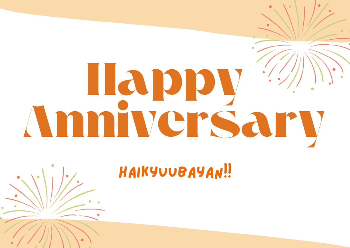 Haikyubayan's tweet photo. Happy Second Anniversary to Haikyuubayan!! https://t.co/IIg5MKjFD6