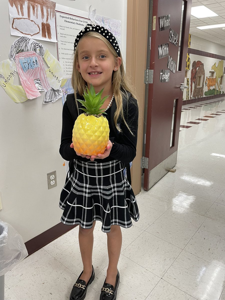 Mrs_Sinton's tweet photo. When an old friend brings you a gift just because they miss you 🥰 🍍 #morningmade #gvfeeling https://t.co/vbR2qvJuUu