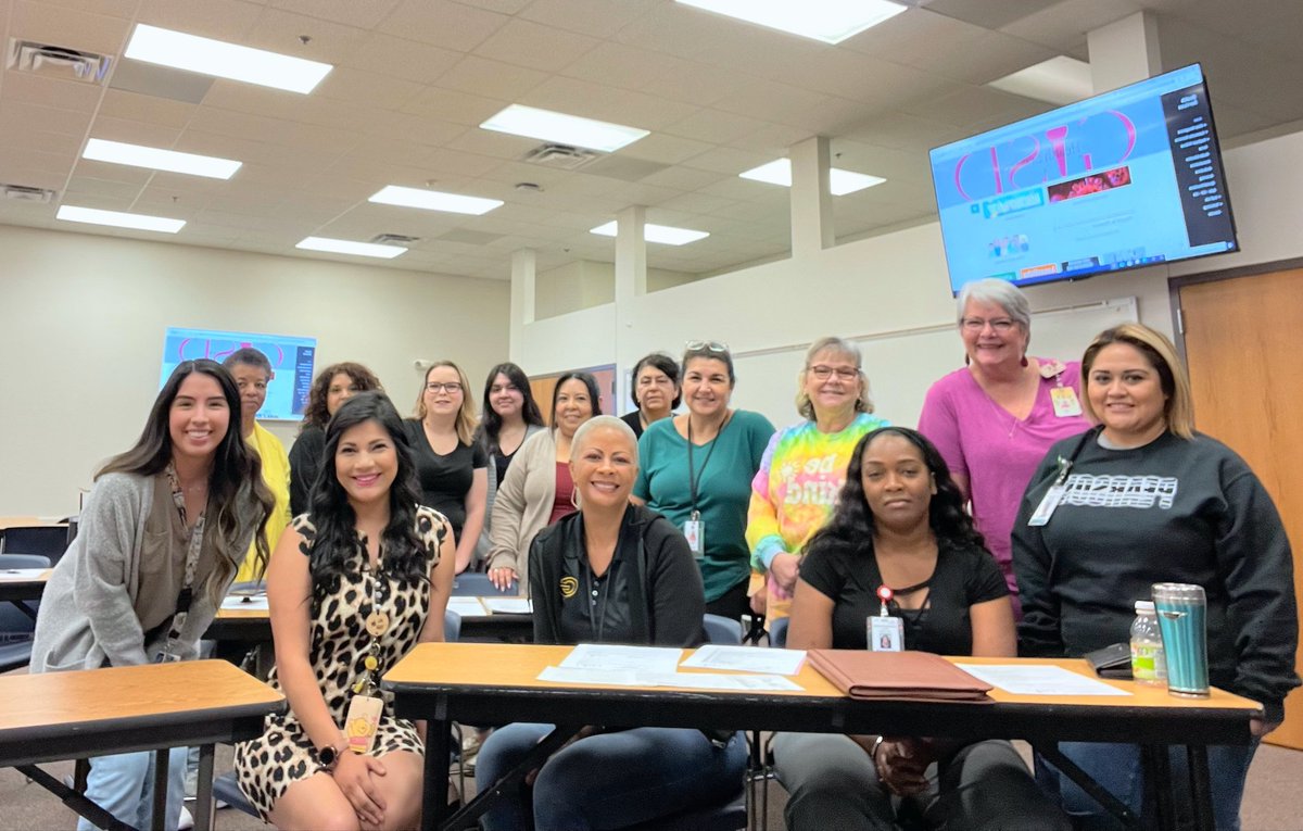 Clinic Training today. <a href="/gisdnews/">Garland ISD</a> <a href="/GISD_Technology/">GISD Technology</a>