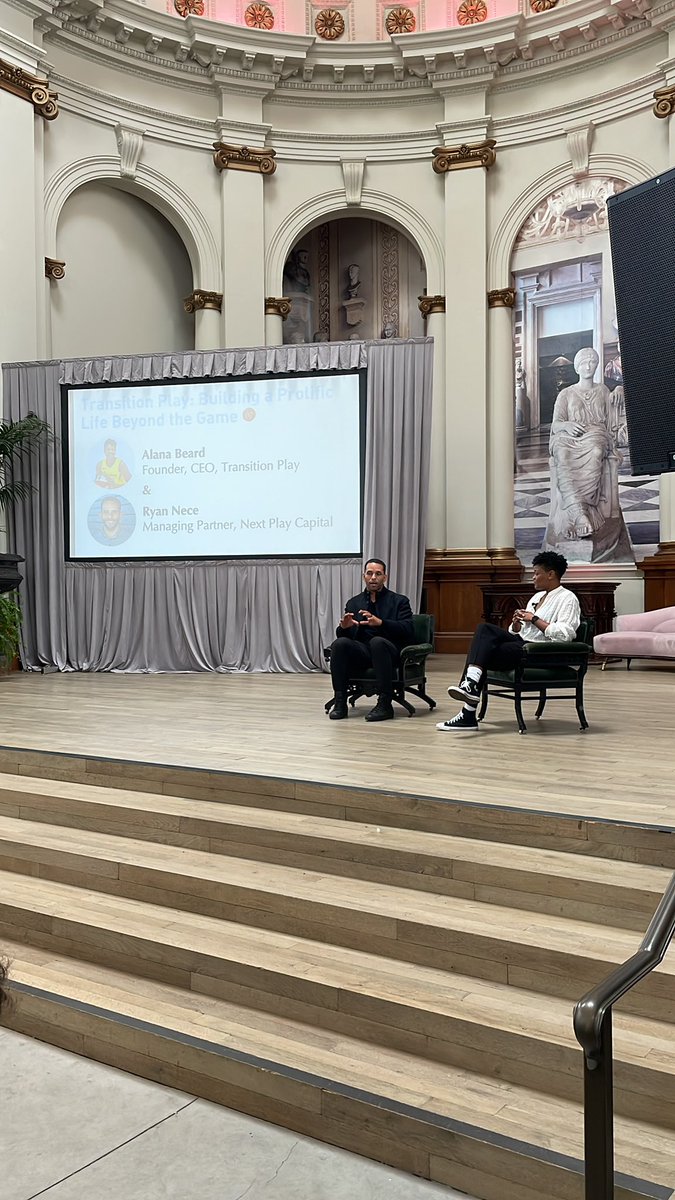counterpartvc's tweet photo. @Alanabeard20 & @ryannece on stage talking about #TransitionPlay at #CounterIII https://t.co/DqWoPr8CGq
