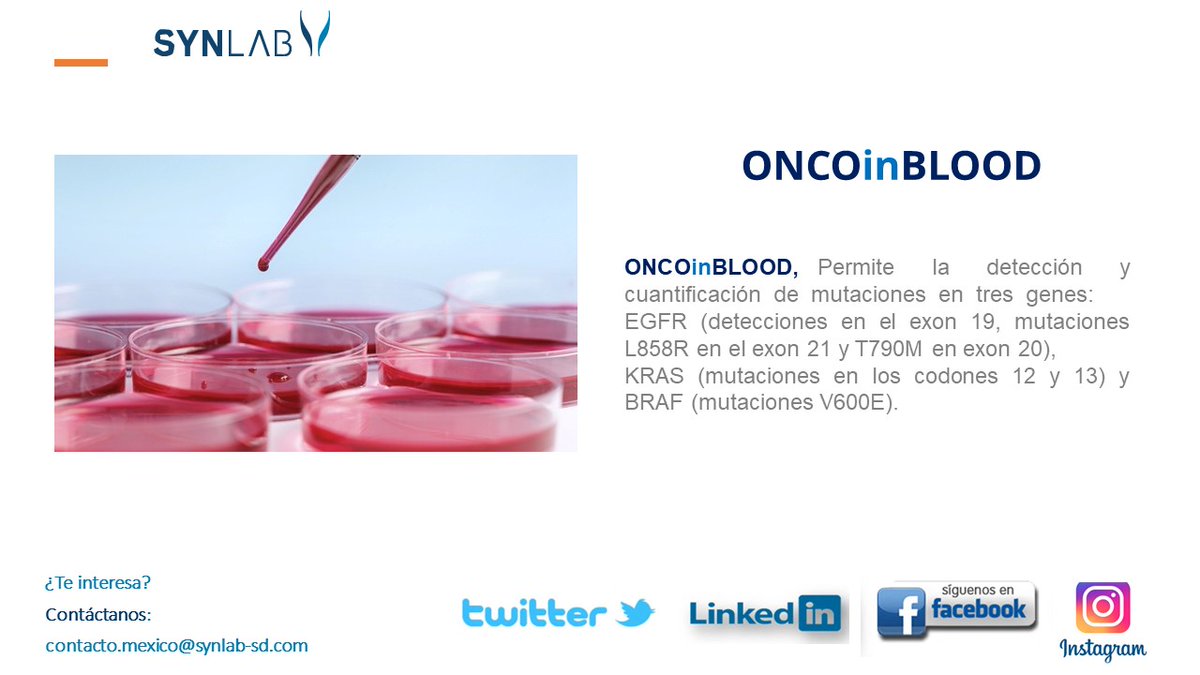 OncoinBlood

Análisis de alteraciones en sangre (biopsia líquida) con capacidad diagnóstica, predictiva y pronóstica, que permite la detección y monitorización de mutaciones dirigidas y relacionadas con mecanismos de resistencia a fármacos.