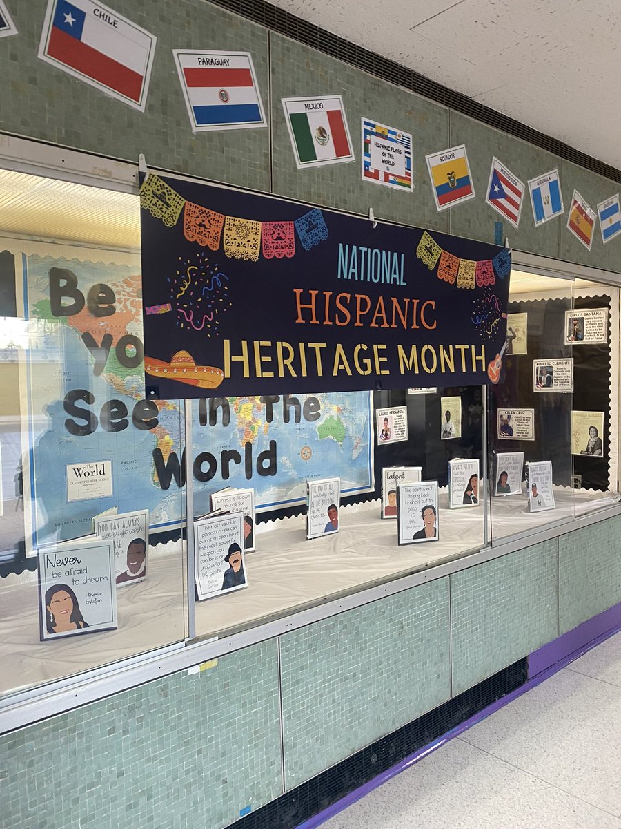 “The most valuable possession you can own is an open heart. The most powerful weapon you can be is an instrument of peace.”
Carlos Santana                                       Happy Hispanic Heritage Month from IS 2 to you! Qué tengas un lindo día.