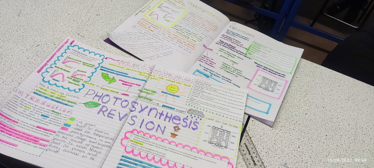 ClywedogScience's tweet photo. Started early on using reading and colour to help form useful notes which can be used later on as revision https://t.co/scJrQ3sBwB