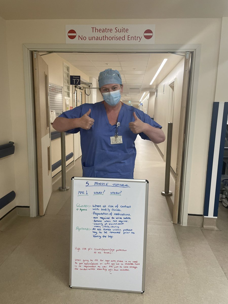 UHM THEATRE&RECOVERY (@uhmtheatres) on Twitter photo Our recovery CN Liz with the "Five Minute Tutorial" whiteboard! Every day we have a new topic for staff to take five minutes to read over and refresh their knowledge! Fantastic five! <a href="/katvgor/">Katrina Gordon</a> <a href="/cleotroy/">mary crombie</a> <a href="/NelKerrigan/">Helen Kerrigan</a> Our recovery CN Liz with the "Five Minute Tutorial" whiteboard! Every day we have a new topic for staff to take five minutes to read over and refresh their knowledge! Fantastic five! <a href="/katvgor/">Katrina Gordon</a> <a href="/cleotroy/">mary crombie</a> <a href="/NelKerrigan/">Helen Kerrigan</a>