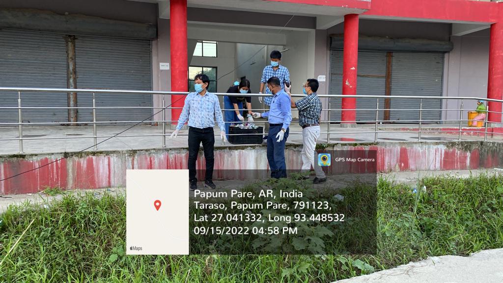 NssNitap's tweet photo. Final day (15th September 2022) of Swachata phagwara by NSS NIT,Arunachal unit under health hygiene and sanitation programm at Shopping complex, library and Research building at NIT Arunachal campus, Jote https://t.co/68CcxiDmkm