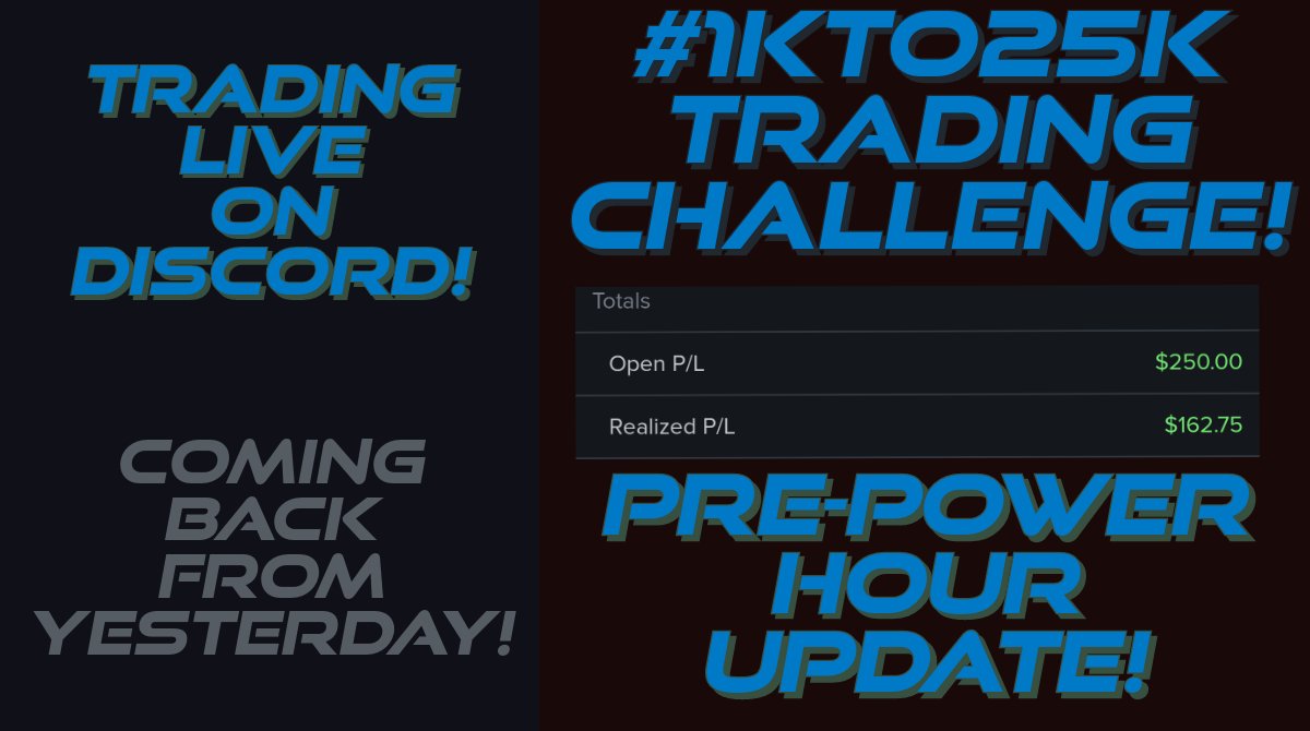 CGDocKaz's tweet photo. https://t.co/VTVigdqe1U
#1Kto25K challenge! Anyone can trade with just 1K starting fund! https://t.co/g2l1gHHx8q