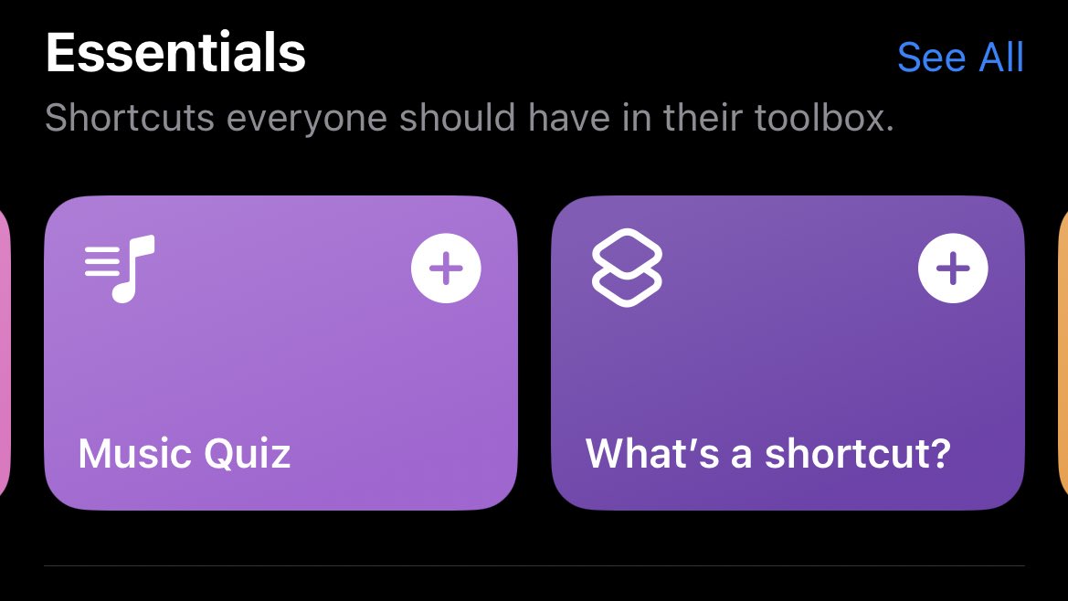 CustomBingo's tweet photo. Pro tip from #Apple: always have a music quiz in your toolbox

#shortcuts #iOS https://t.co/gvhutXgqbg