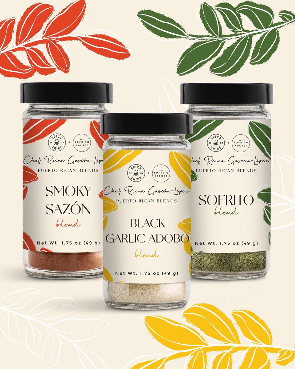 Surprise! 🎉 So very excited to share that my spice blend set with <a href="/SpiceTribe/">Spice Tribe</a> is now available for pre-order on their site! ➡️ bit.ly/3qN1hNz