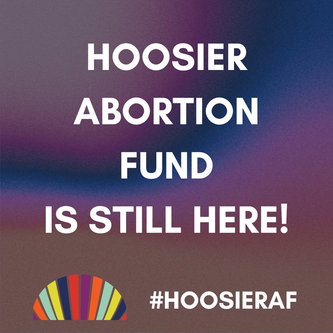 AllOptionsIN's tweet photo. The Hoosier Abortion Fund is still here, still supporting Hoosiers in getting their abortions with compassion and care. The new IN abortion ban has changed a lot, but we can still help. Learn more about the fund at https://t.co/CeCtX71lxp https://t.co/Urhe445GXi