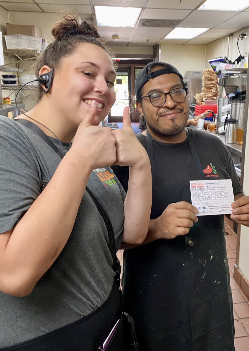 Mel presented Saul with ATL for food perfection!! Many thanks to both for bringing back guests, growing sales, and increasing profits! <a href="/Chilis/">Chili's Grill & Bar</a> @mk00625 <a href="/queenpalpal/">Lisa Willingham</a> <a href="/JBarraza6/">Julie Barraza</a> <a href="/colton_balch/">Colton Balch</a>