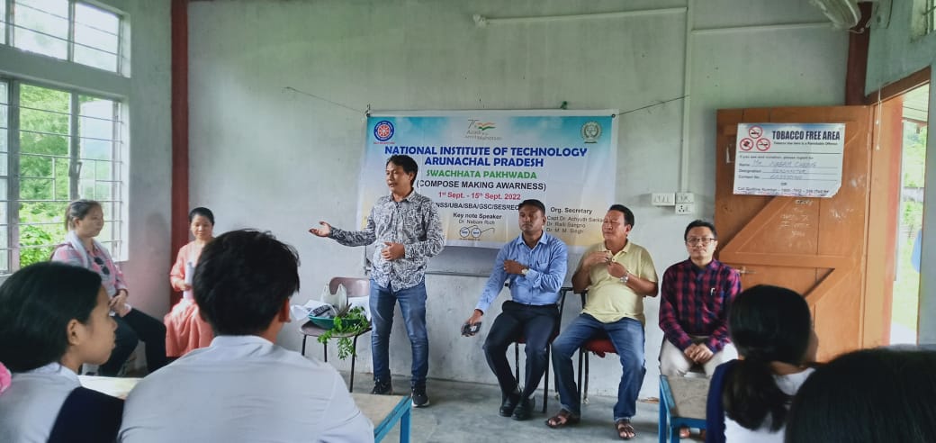 NssNitap's tweet photo. Compost making awareness and health and hygiene programm at adopted village at Government Secondary school, Jote with our team NIT AP NSS  with faculties on 14th of September 2022 under the aegis of Swachata Phagwara.. https://t.co/33jp39rm1v