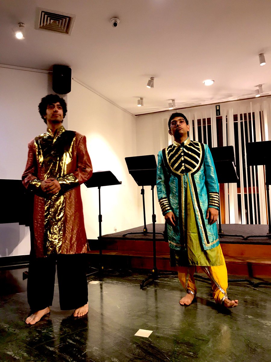 mt_delre's tweet photo. #operaisback: Donizetti in New Delhi with Queen of Golconda. Thanks to @TNMF_INDIA, #AdrianoSpampanato & @IICNewDelhi for the wonderful opera-concert! https://t.co/qm9GFNffK2
