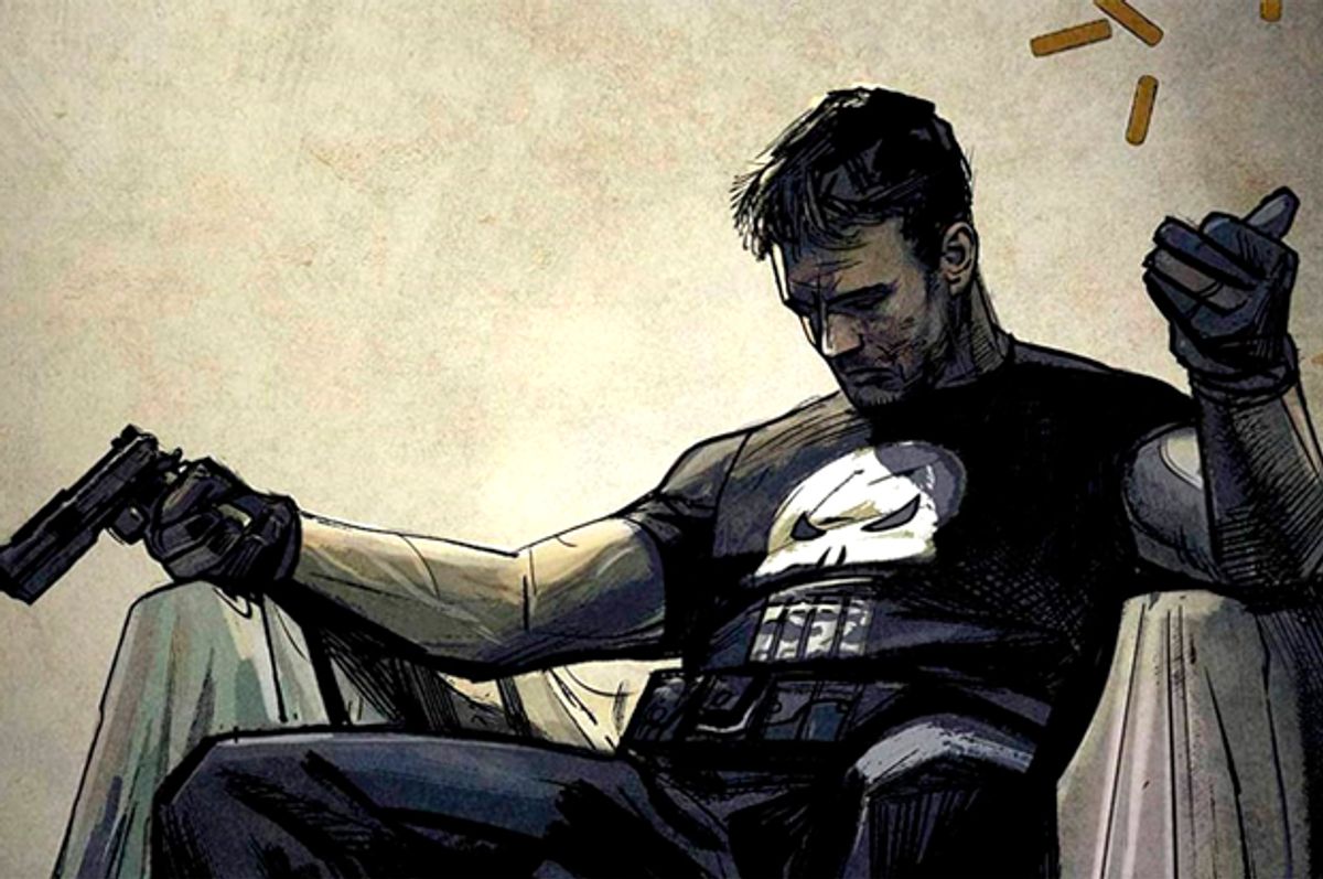 TheDrkPunisher2's tweet photo. This team up in the MCU would be elite https://t.co/3uHe3INigP