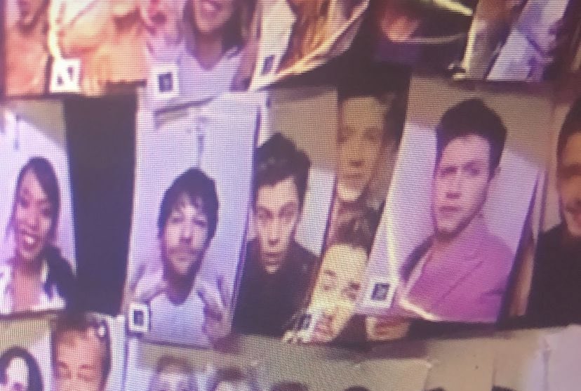 “where do you want to sit?”
“next to you”