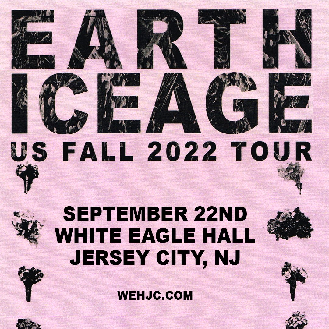 One week away! Earth and Iceage hit the stage on 9/22 for their co-headlining show, grab your tickets now. Tix: seetickets.us/ei922