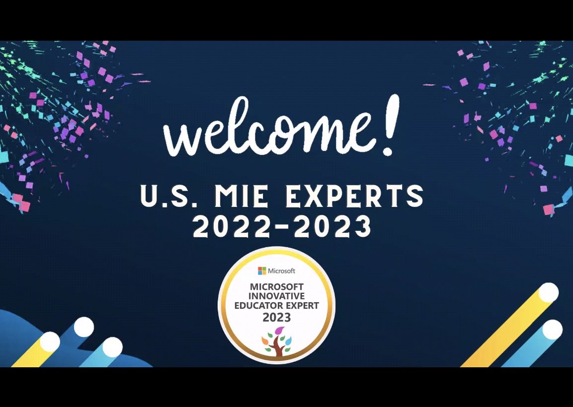 MsGriffithSTEM's tweet photo. This morning’s kick-off call really got me excited for the year of learning ahead alongside 100s of other MIEEs! Thank you, ⁦@jenemitchell⁩ &amp; ⁦@VictoriaTheTech⁩!🦙 #MIEExpert https://t.co/SuFeL2FT2z