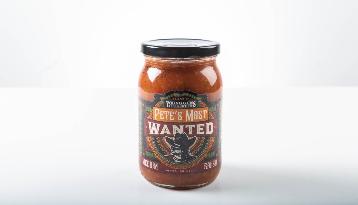 NMSUNews's tweet photo. Ready to spice things up, @nmsu is adding another licensed product to its list and it’s bringing the heat.🔥 
A launch party officially introducing “Pete’s Most Wanted Salsa” is set to take place from 5:30 to 7 p.m. Wednesday, Sept. 28, at La Posta de Mesilla. https://t.co/UTeq7NUdVN