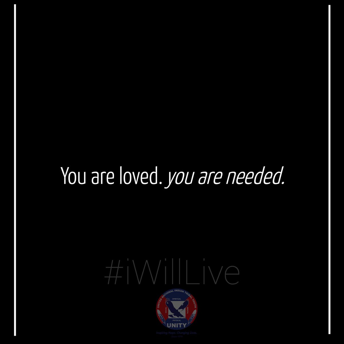 UNITYInc76's tweet photo. #DearNativeYouth
#iWillLive https://t.co/ll9hUfDIis