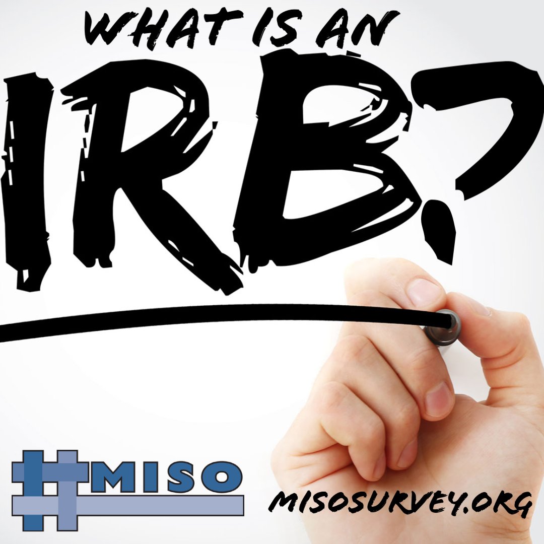In order to administer the MISO Survey on your campus you must obtain approval from your Institutional Review Board (IRB), a campus committee that oversees the use of human and animal subjects in research. 

Learn more: misosurvey.org/timing-and-adm…