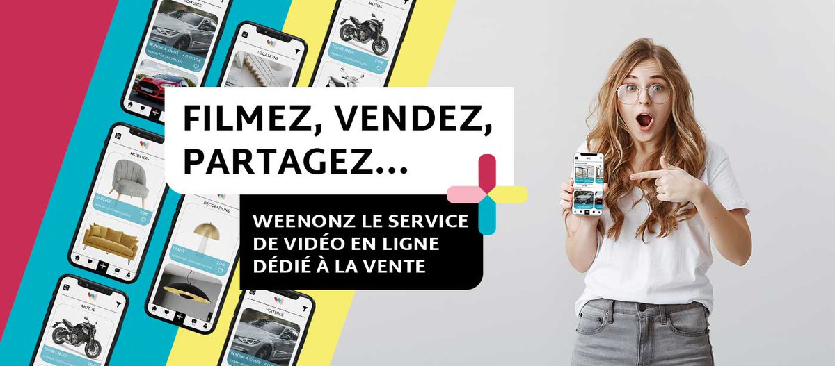 Weenonz's tweet photo. #commerce #artisan #agriculteurs #mode #association #boutiqueenligne #boutique #immobilier #automobile 

Pour obtenir #weenonz c'est ici 👇
Playstore : https://t.co/dvlcrmJ1iC
Appstore : https://t.co/DntdMitZv1

#partagez #filmez #vendez #weenonz https://t.co/TXGJQiN3NZ