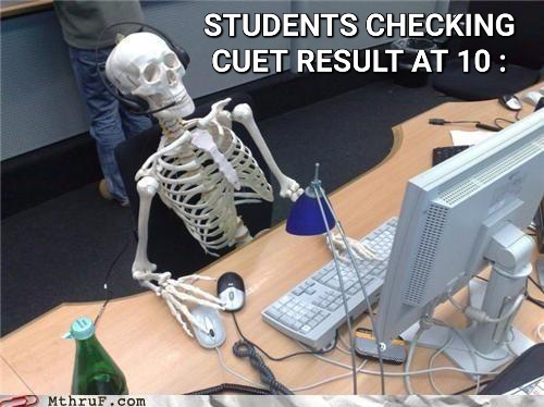 Sbk62033's tweet photo. @DG_NTA When u r more serious about your result😂 @DG_NTA @WorldBhu 
#CUETUGResult2022 https://t.co/9tNZa6Atir