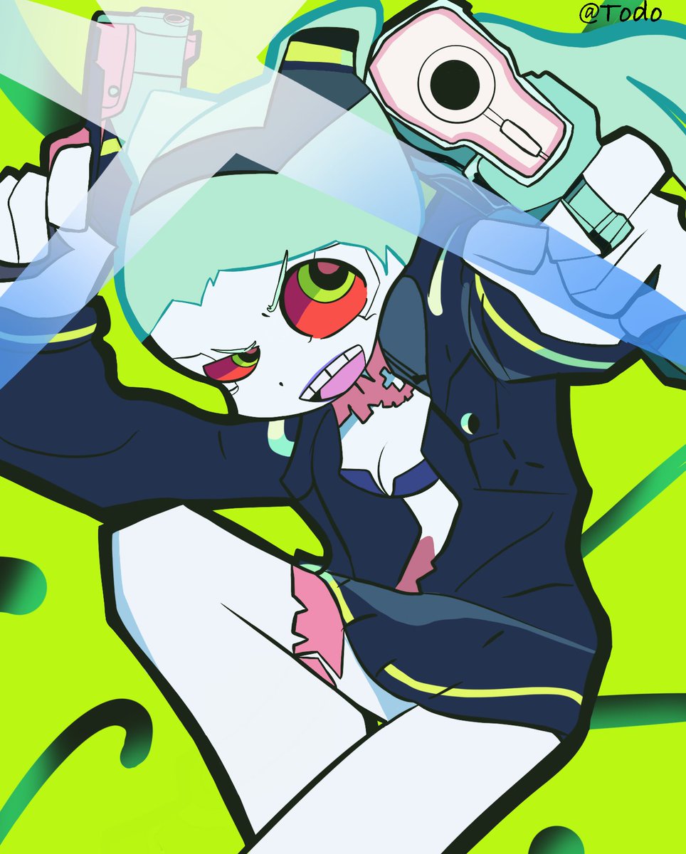 takashi_todo's tweet photo. thanks to @trigger_inc for those amazing anime #triggerinc #studiotrigger #CyberpunkEdgerunners #pantyandstockingstyle https://t.co/hsnMI1xd7d