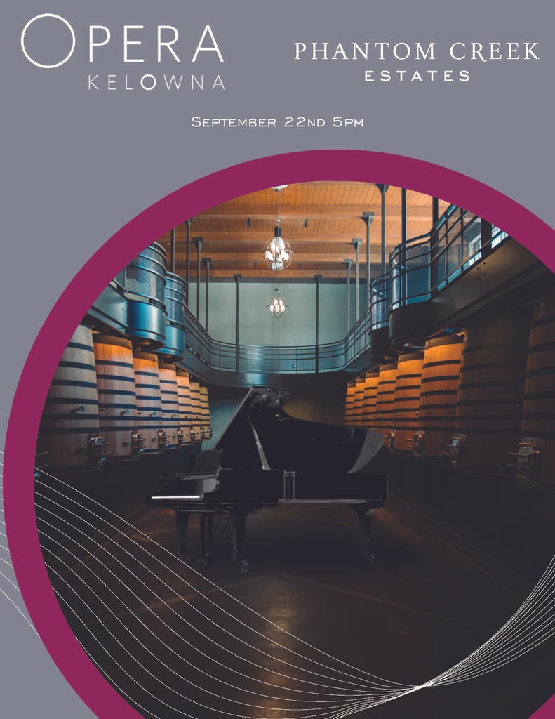 Join us at Phantom Creek Estates on September 22 at 5:00PM for "Ring of Words" featuring internationally recognized tenor Colin Ainsworth and renowned collaborative pianist Laura Loewen.

Tickets + more at operakelowna.com/production/sin…