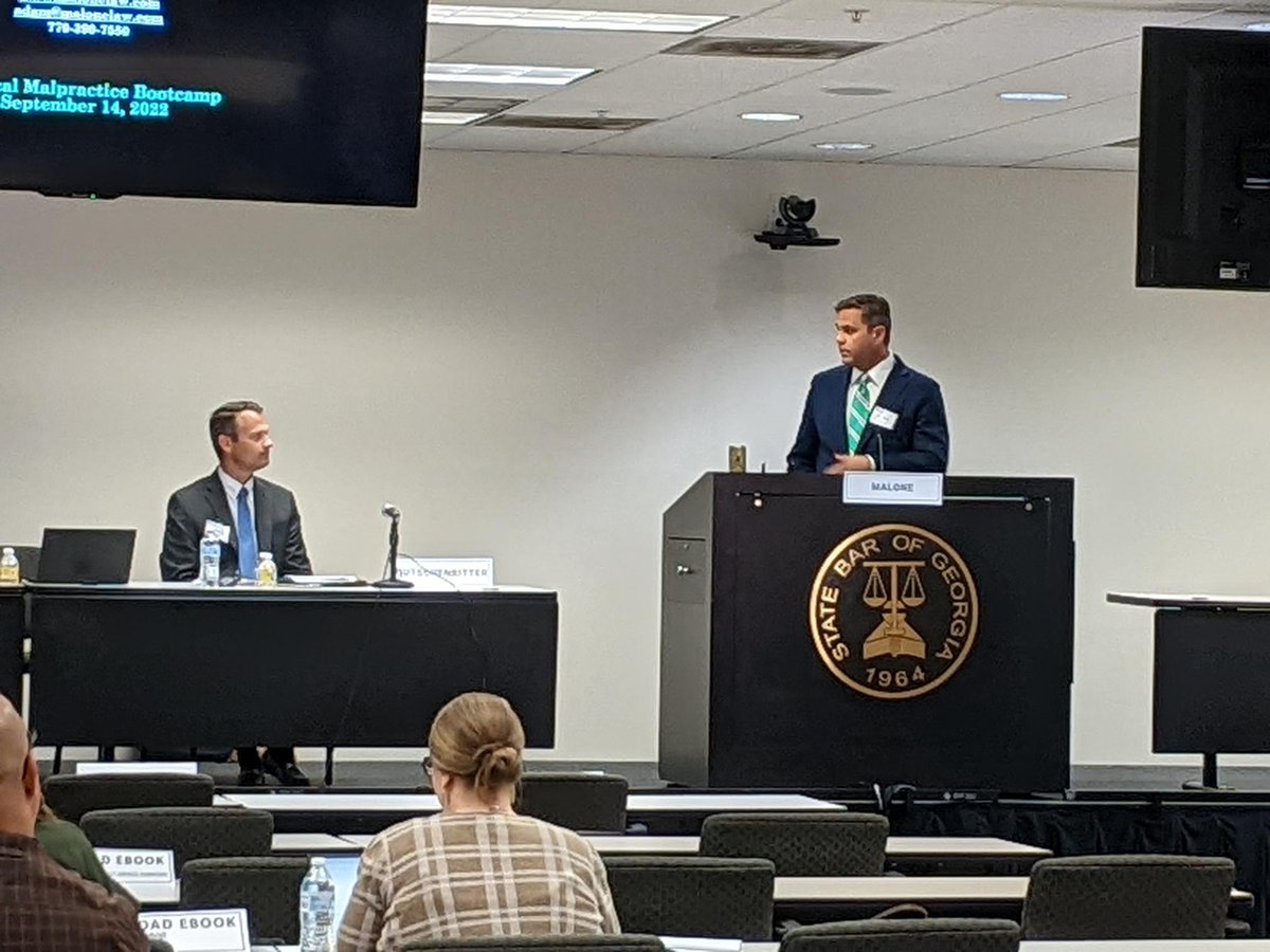 iclega's tweet photo. Medical Practice yesterday was a success! Thank you to all our speakers for the insightful information on how important picking the right cases for your practice can be. Thank you to all who came in person as well, its great to see continuing education in person. #lawyer #ICLEGA https://t.co/TScARAx3O1