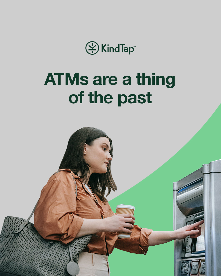 realkindtap's tweet photo. No more wait times, dirty buttons, or people peering over your shoulder. KindTap is much more convenient than an ATM, and the perfect (and digital) way to pay for cannabis!

#cashlesspayments #creditsolution #compliant https://t.co/yhuLfOYz3E