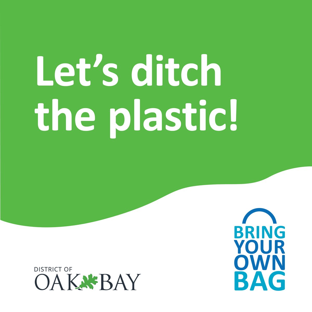 It's time to make the switch to reusable bags!

Council has adopted a Bylaw to prevent businesses in Oak Bay from offering single-use plastic bags. The Bylaw will take effect in November 24, 2022 to give businesses time to adjust. Learn more at: oakbay.ca/plastics
