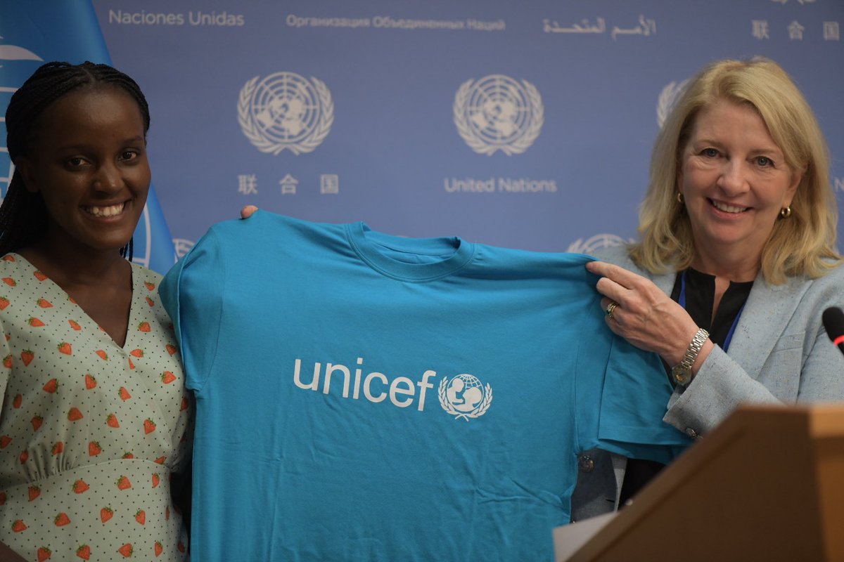 It is a huge honour for me to be appointed a @UNICEF Goodwill Ambassador. I commit to amplifying the stories and experiences of children everywhere but especially those on the frontlines of the climate crisis.