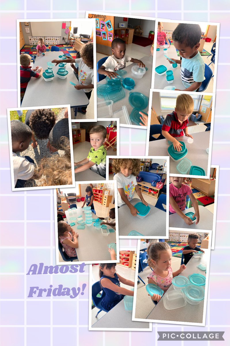 MsMaritaThomas1's tweet image. We learned so much about sizes and matching with out lids and container activity!! #fecc #fultonproud #simplefun