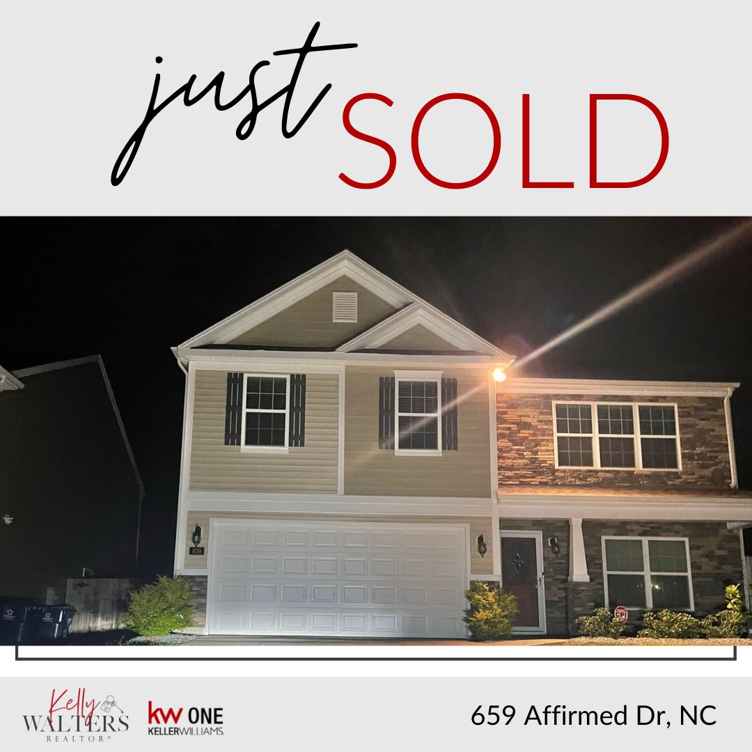 _kellywalters_'s tweet photo. Congratulations to Jennifer for selling her home! Looking forward to work with you again! <3

🏠 Thinking About Selling or Buying in 2022?
📞(336) 355-8543
📩kellywalters@kw.com

#justsold #sellwithkelly #kellerwilliams #summerfield #ncagent #northcarolina https://t.co/zx0xCoedfP