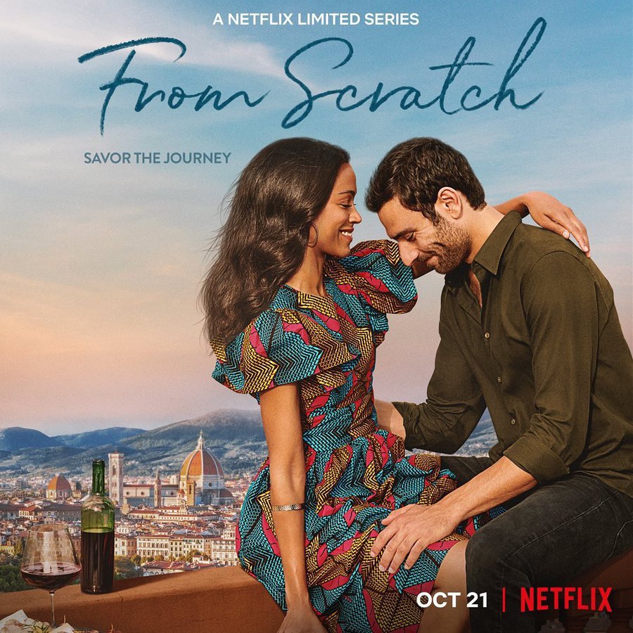 From Scratch trailer met Zoe Saldana voor Netflix België