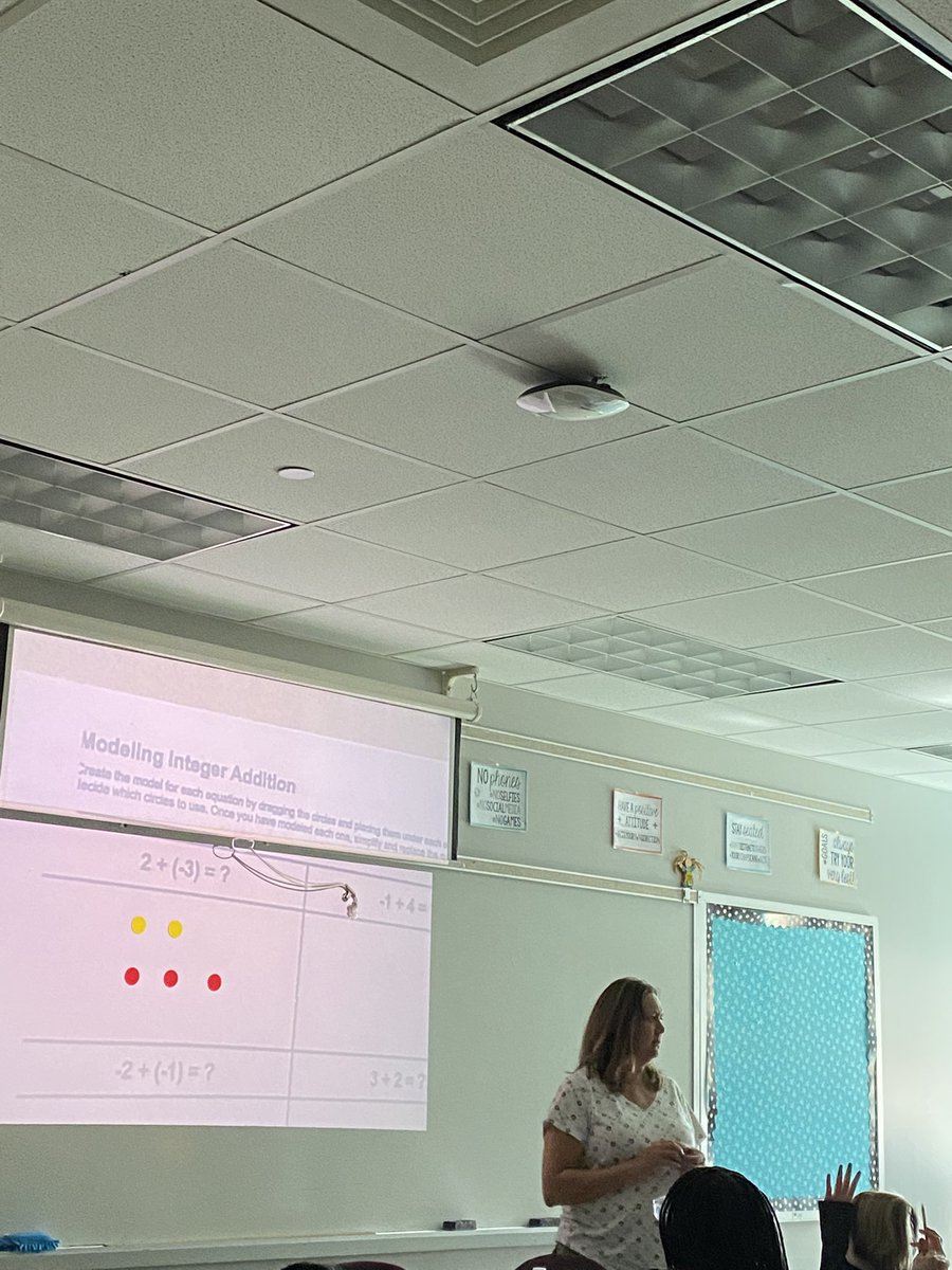 Modeling Integer Addition <a href="/SMSIWCS/">Smithfield Middle School</a> using math manipulatives.