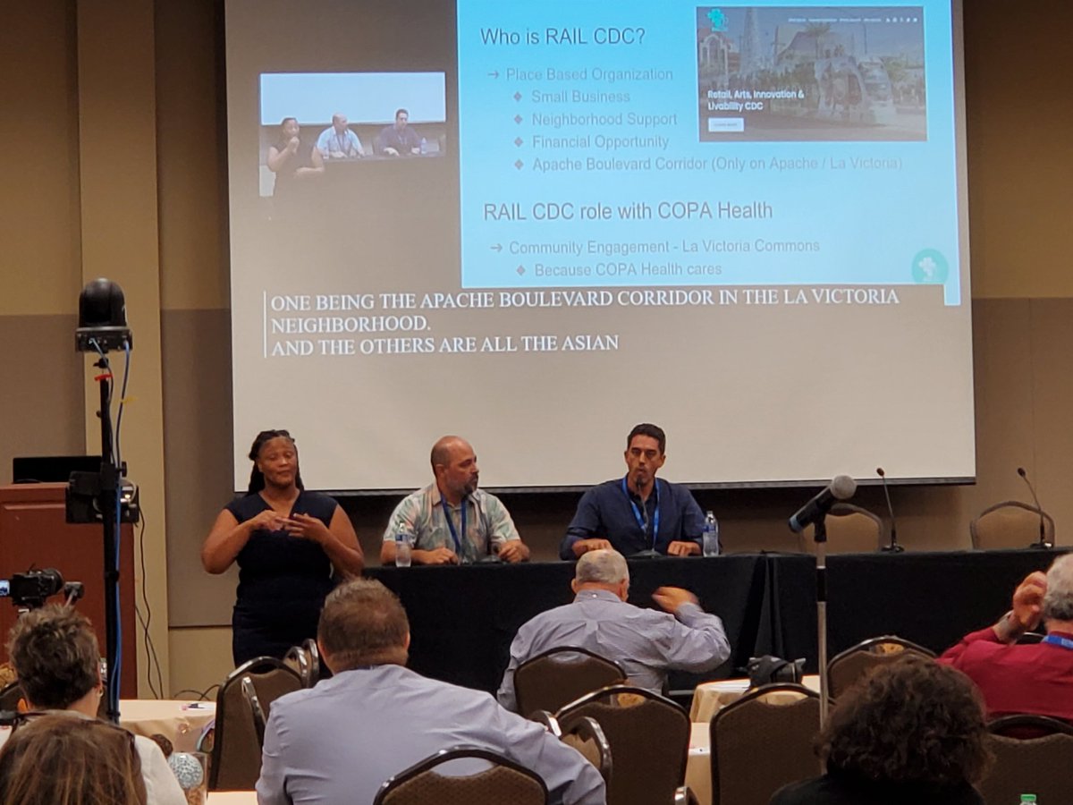Melissa Guardaro (@melissaguardaro) on Twitter photo Talking about neighborhoods at the <a href="/CopaHealth/">Copa Health</a> Resiliency Planning From Surviving to Thriving <a href="/RAILcdc/">RAILcdc</a> @RyanDWinkle <a href="/Augiegas/">Augie Gastelum</a> Talking about neighborhoods at the <a href="/CopaHealth/">Copa Health</a> Resiliency Planning From Surviving to Thriving <a href="/RAILcdc/">RAILcdc</a> @RyanDWinkle <a href="/Augiegas/">Augie Gastelum</a>