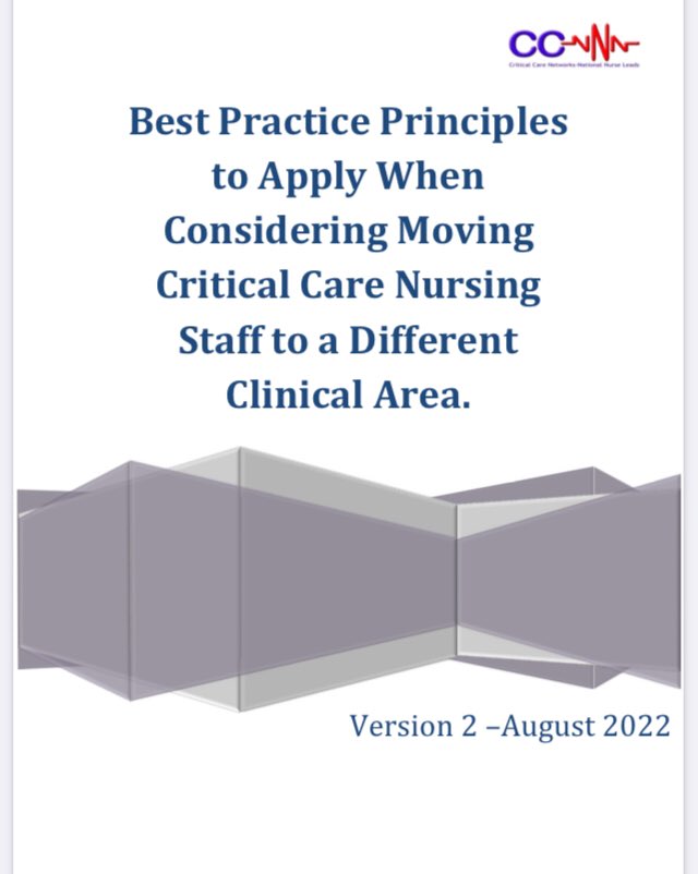 CC3N (@cc_3n) on Twitter photo Version 2 of our best practice principles to apply when considering moving critical care nursing staff to a different clinical area has been fully endorsed by <a href="/UKCCNA/">UK Critical Care Nursing Alliance</a> too and can be downloaded on our website cc3n.org.uk/uploads/9/8/4/… Version 2 of our best practice principles to apply when considering moving critical care nursing staff to a different clinical area has been fully endorsed by <a href="/UKCCNA/">UK Critical Care Nursing Alliance</a> too and can be downloaded on our website cc3n.org.uk/uploads/9/8/4/…