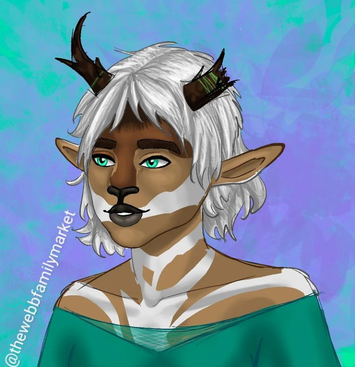 Mrs_RachelWebb's tweet photo. @hailiiz My OC Fern. I would be so excited if I won! 🥰😍 Congrats on 1 year, that's a huge accomplishment! https://t.co/7z9ZlOIGaA