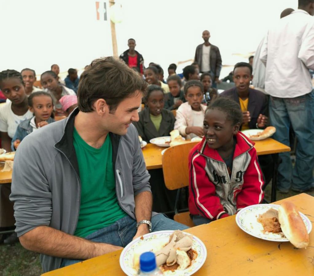 gigicat7_'s tweet image. A friendly reminder that Roger Federer has spent $13.5M over the last ten years to build 80+ preschools in Malawi, along with his partners.

While he was winning Grand Slam titles, he was also helping 150,000 children learn to read 😊