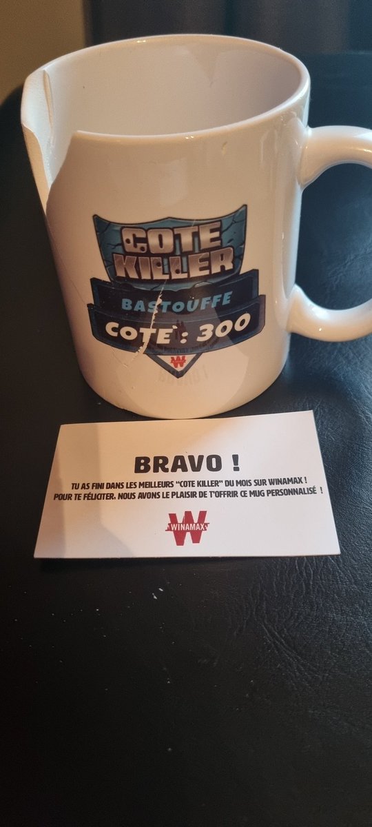 Bastouffeuh's tweet photo. @pascorentin Je suis dépité moi coco, j'avais gagné une super tasse pourtant... Bien joué pour tes paris, si tu continu comme ça dans 2 semaines t'es multimillionnaire https://t.co/YtI9UrigUC