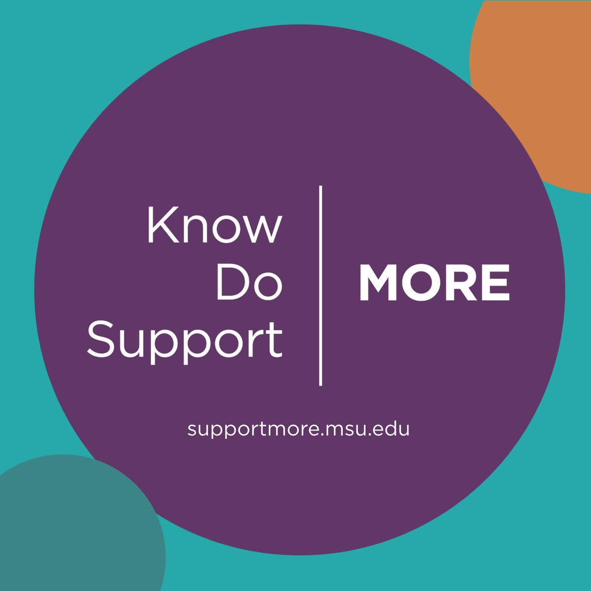 SupportMoreMSU's tweet photo. If you are feeling triggered and just need to talk with someone, there is support for you. Click the link for access to a full list of supportive on-campus resources. #SupportMoreMSU
https://t.co/sKND2SgGhj https://t.co/95M2W0ZI5s