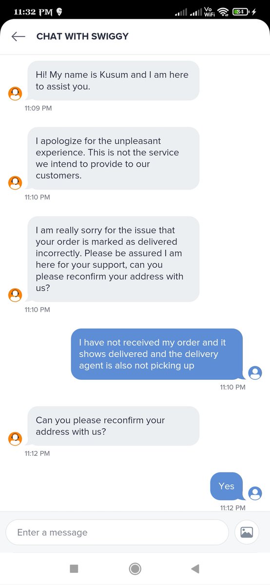 SamShezy's tweet photo. @Swiggy  I gave and order over swiggy and guess what it got picked and also got delivered, but I have not received it. It is so shameful that one of the biggest food delivery service is Providing such UNEXPECTABLE   service. https://t.co/eXEtIAwIwk