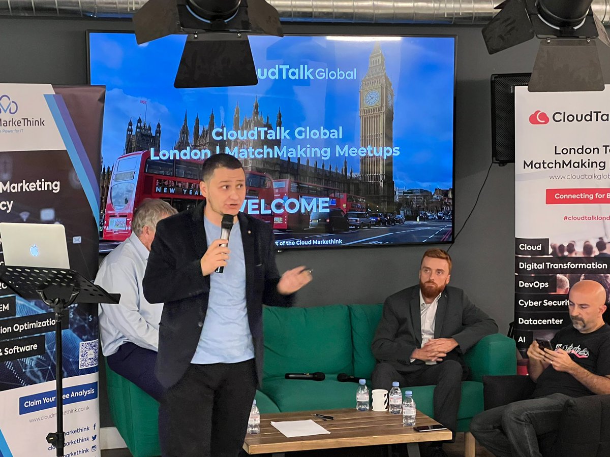 cloudtalkglb's tweet image. "Autonomous Digital Infrastructure with Cloud" Panel Is Currently Going On!

#cloudtalkglobal #cloudtalk #london #meetup #techmeetup #cloud #server #event #cloudtalklondon #network #tech #opportunity #digital #digitaltransformation #networking #infrastructure