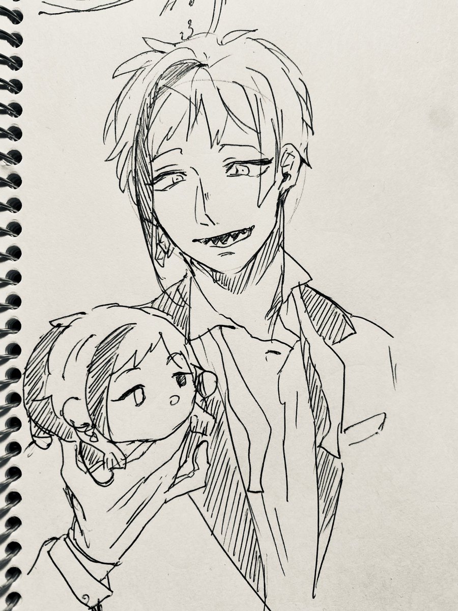 朝の一発描き
まろリクいただいてたツムチャン〜 