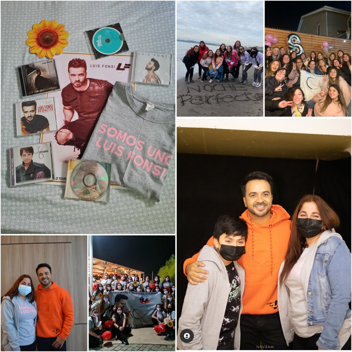 CatalanStephy's tweet photo. Pensar que con tan solo 12 años ya amaba tú música 😍 Hoy cumples 24 años de carrera @luisfonsi y yo 19 años siguiendola 🤭🥰 y que mejor que  acompañada de mi hermosa familia llamada @fcsomosuno  🥰💕 15/09/1998 #fonsifans #24añosconfonsi #24añosjuntoaluisfonsi https://t.co/wJ9aC1B9Zz