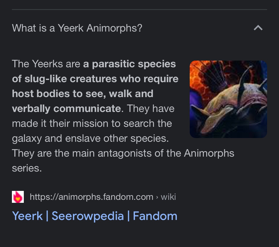 Anyone who gains any amount of power get Yeerked.