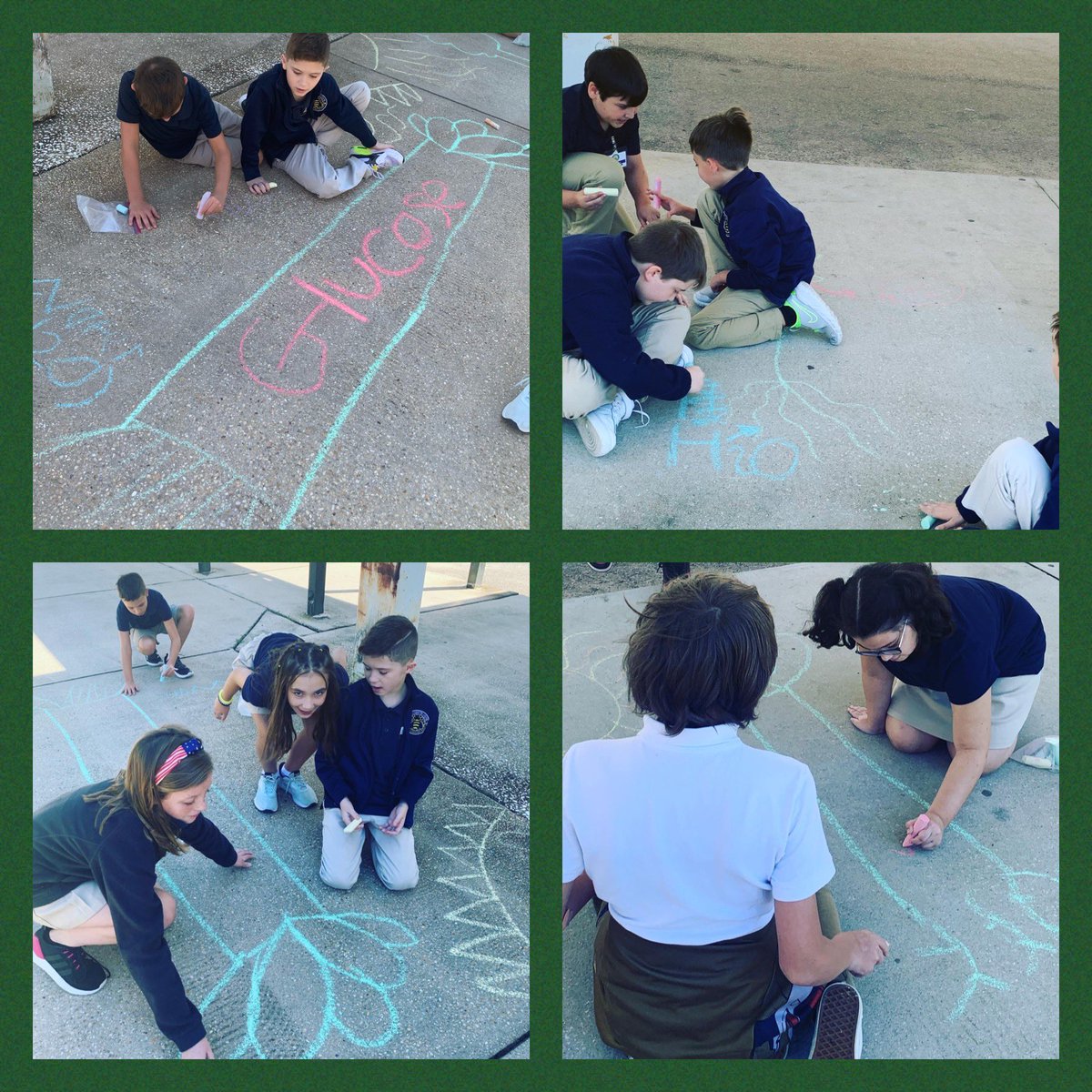 We created giant photosynthesis diagrams this week! Groups of students created, labeled, and explained the process of photosynthesis. <a href="/CollierES/">Collier Elementary</a> #MCPSSMomentofScience #ScienceisFun