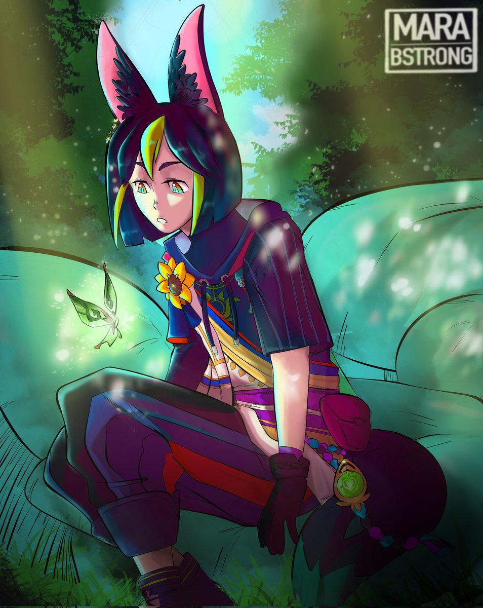 GoldMaravilla's tweet photo. I love drawing Tighnari! Prepare for the future spam~ 😄
Check out my Instagram (GoldMaravilla) for more!
#genshinimpact #genshinart #drawing #fyp #fanart #tighnari #tighnarifanart https://t.co/6hxhI89BCT