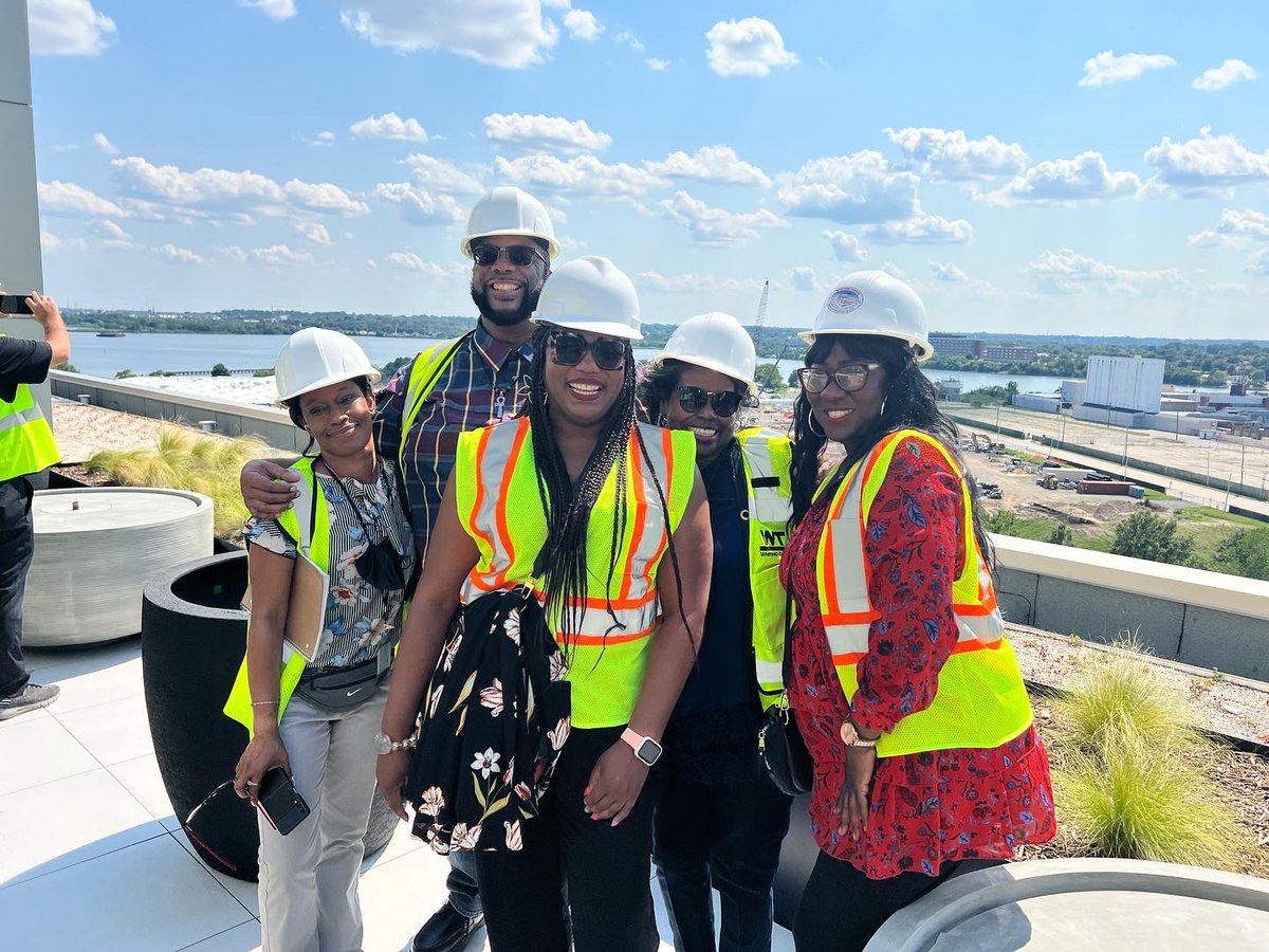 JobsBaltimore_'s tweet photo. Some of our wonderful team members toured Port Covington! 👏🏽 

We have tons of construction jobs and a biweekly hiring event! 🚧 

Go to https://t.co/9uIckA0a7N for jobs in Baltimore City! 📱 

#Share with someone who is handy! 🔧 

#BaltimoreJobs #MyBmore https://t.co/P83S4Na0f0